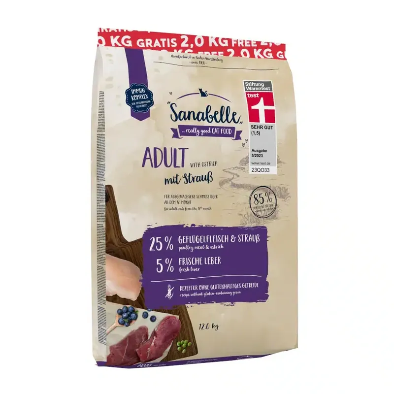 Försäljningssuccé | Sanabelle Adult med struts – 12 kg (10 + 2 kg på köpet!)