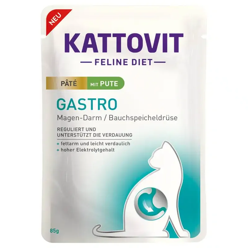 Reapris | Kattovit Gastro Paté 10 x 85 g – Med kalkon