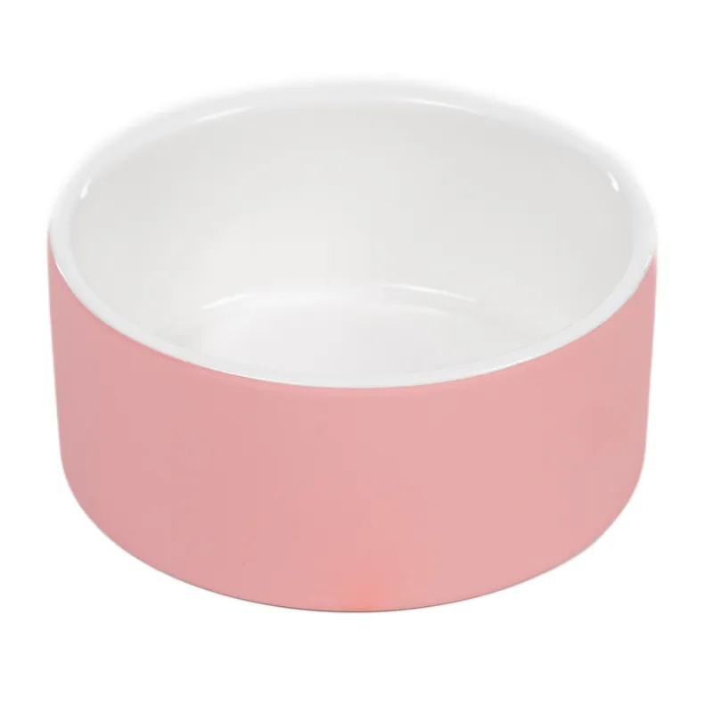 Cooling Bowl Kylande Foderskål - M Rosa Skål - Finns i lager