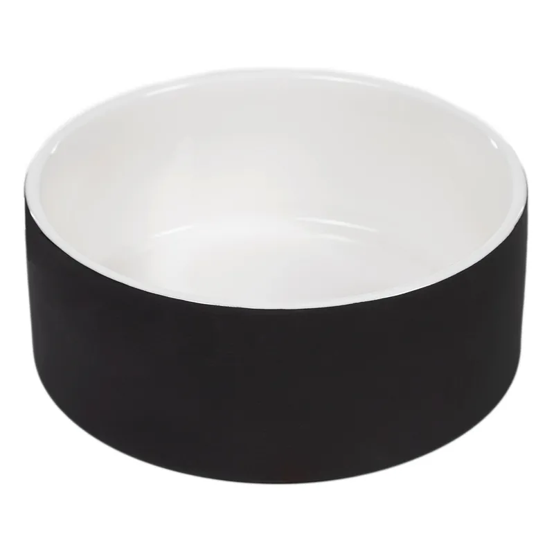 Cooling Bowl Kylande Foderskål - L Svart Skål - Väl omtyckt