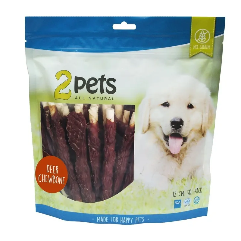 2pets Tuggpinne med Hjort 12 cm (30-pack) | Sista dagarna
