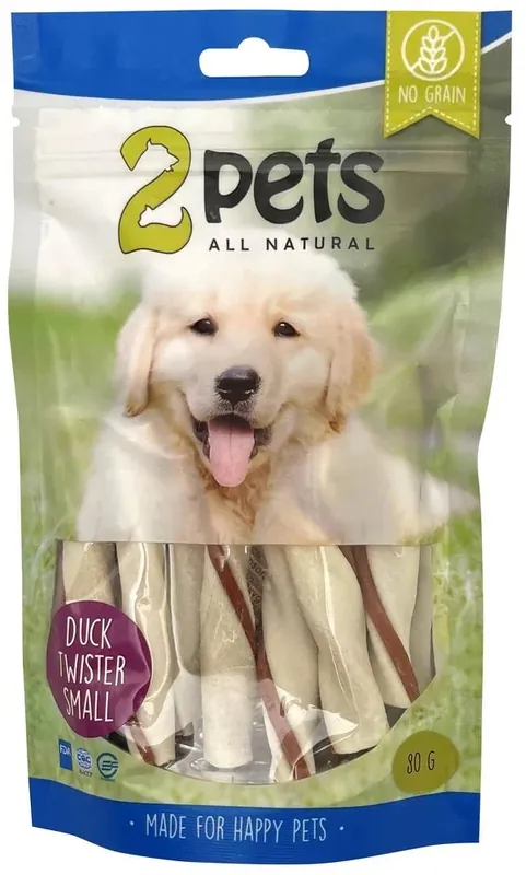 Tuggtwister 2Pets Ankfilé Large 500g - Storsäljare