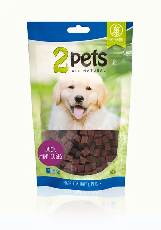 Dagens deal - Duck Minicubes hundgodis - 400 g