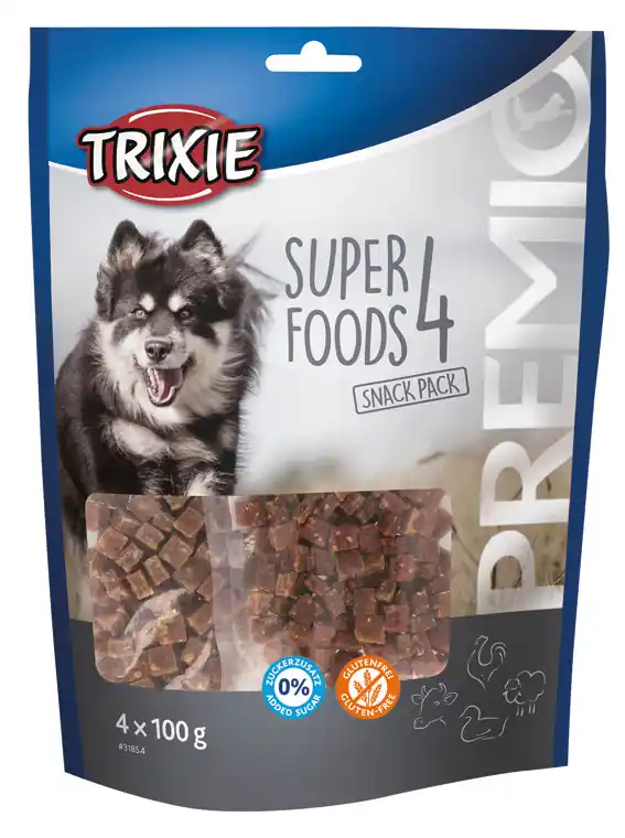 Rekommenderas - Superfoods Gott & Blandat hundgodis - 1 st påse Meat Minis