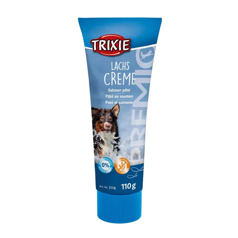 Laxpaté i tub för hund - Laxpaté 110 g - Prisnedsättning