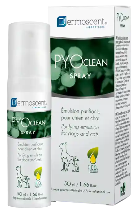 Begränsat lager | PYOclean® Spray för hund & katt - 50 ml