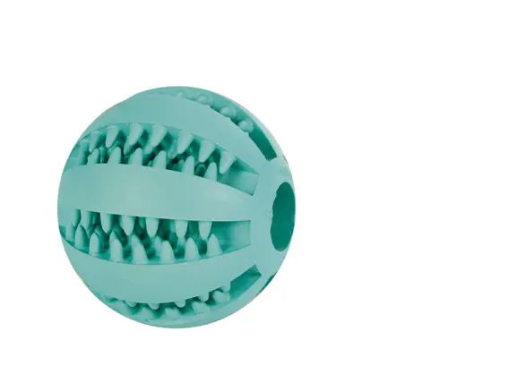 Hundleksak Trixie Denta Fun baseball med mintsmak ø 7 cm - Mycket efterfrågad