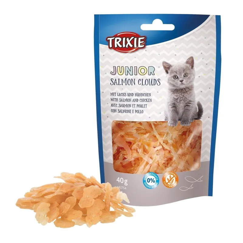 Trixie Junior Kattgodis med Lax och Kyckling 40 g - Endast ett fåtal kvar