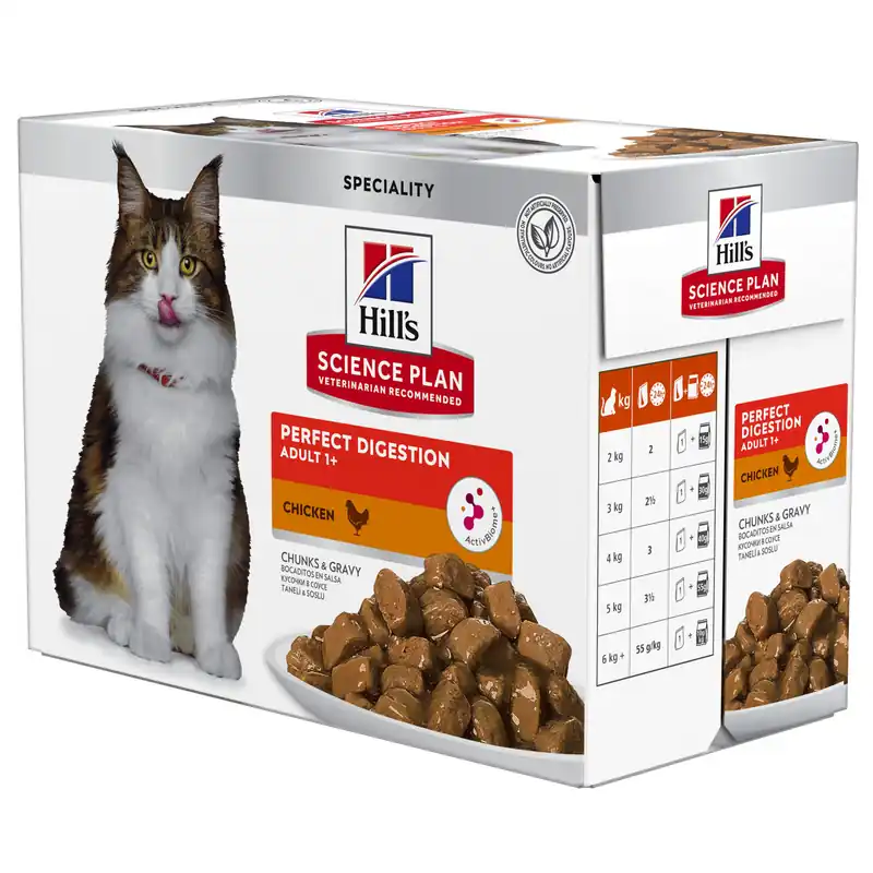 Populärt just nu - Perfect Digestion Adult Våtfoder för Katt - 12 x 85 g