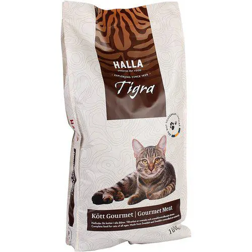 Nyligen lanserat - Kattfoder Tigra Kött Gourmet - 10 kg