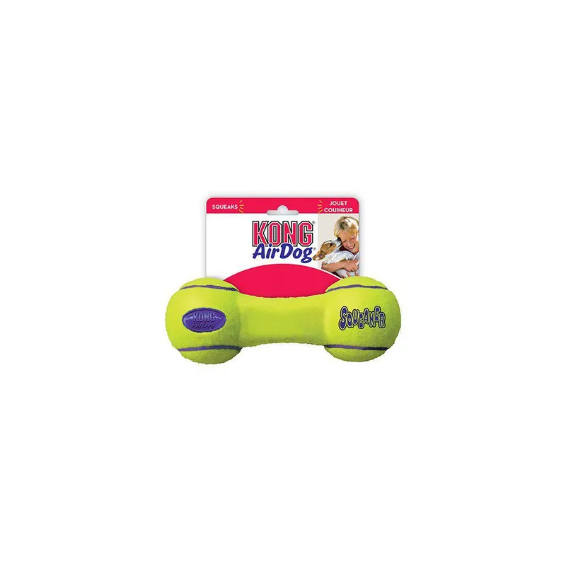 Rekommenderas - KONG Airdog Squeaker Dumbbell - Small