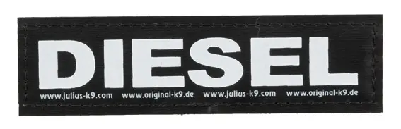 Kardborremärke till Julius K-9 Powersele - S DIESEL - Superpris