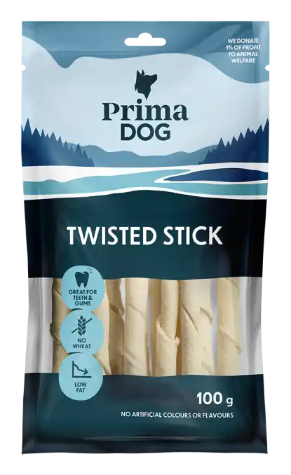 Vit Vriden Tuggpinne - 12 pack | Tryggt köp