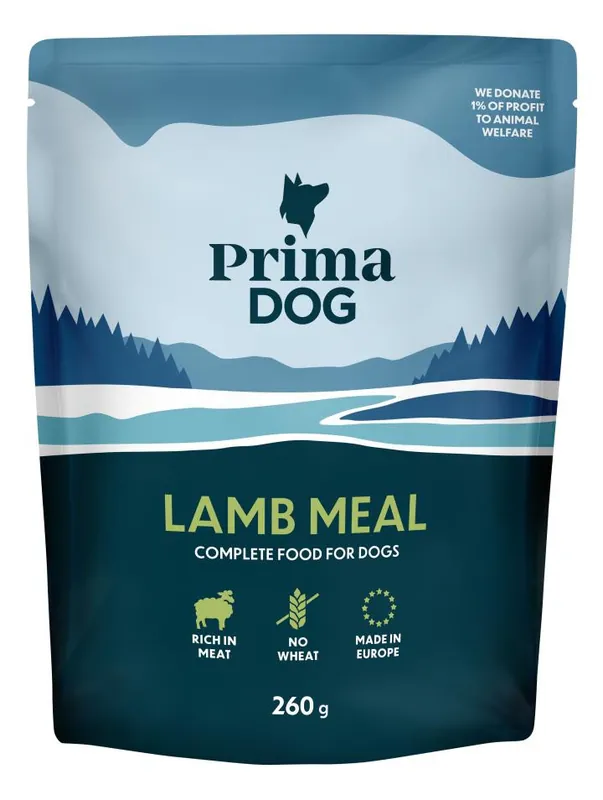 PrimaDog Lamb Meal 260 g - Lågt pris