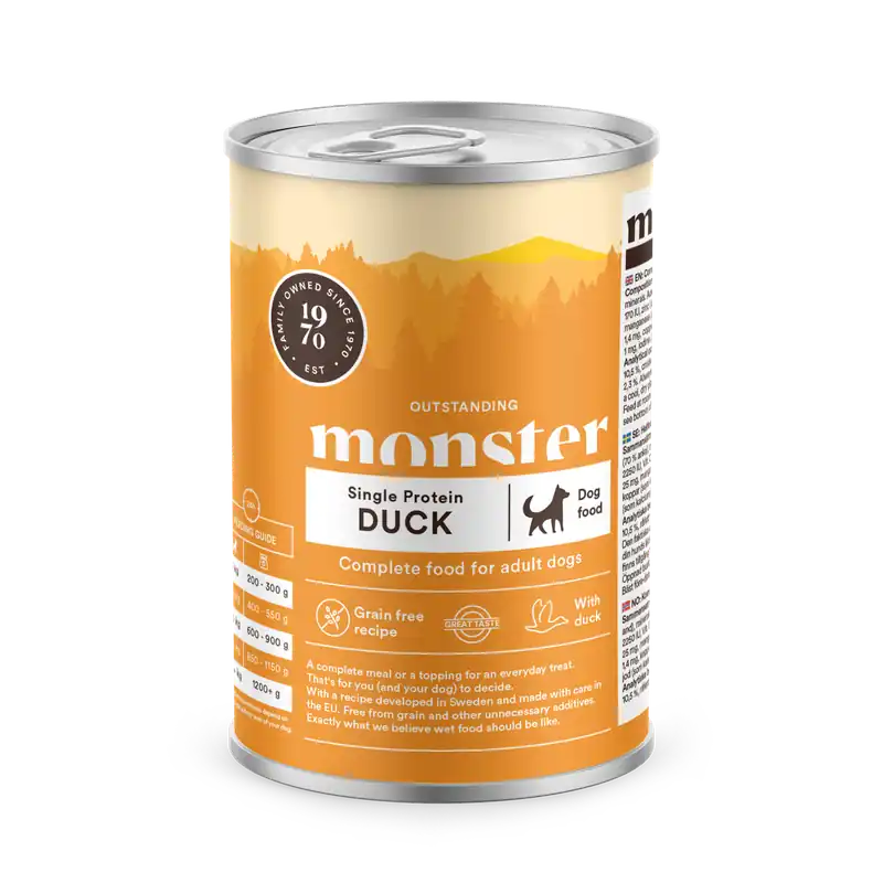 Köp direkt - Dog Single Protein Duck - 6 x 400 g