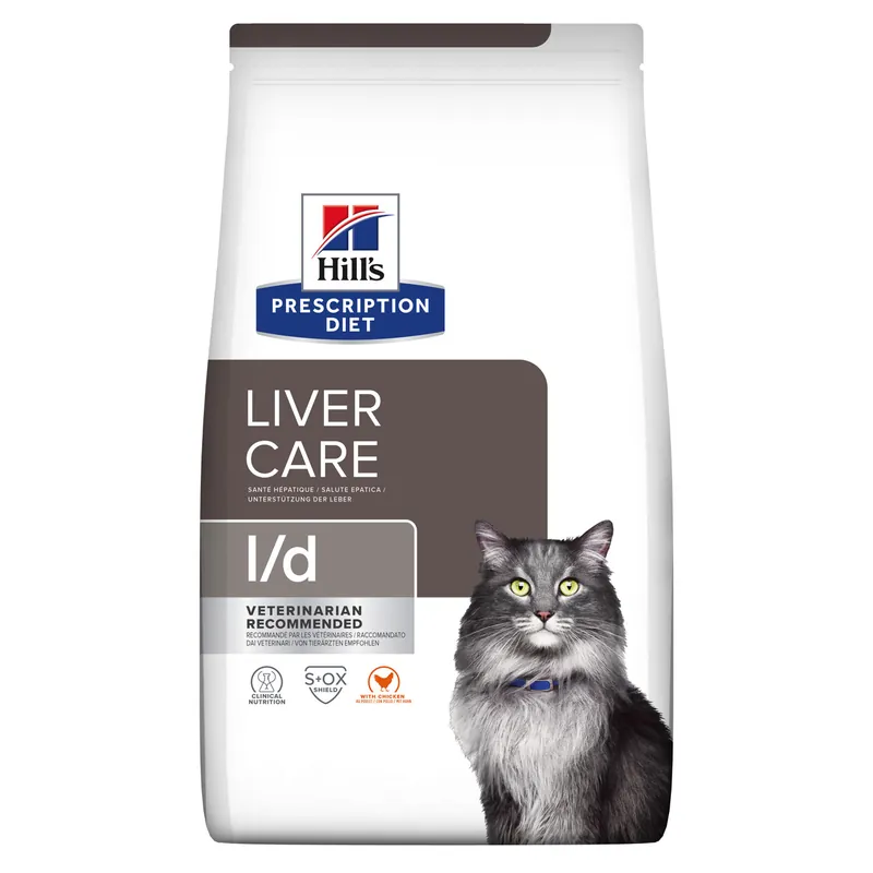 Specialerbjudande | Prescription Diet l/d Liver Care Torrfoder till Katt med Kyckling - 1,5 kg