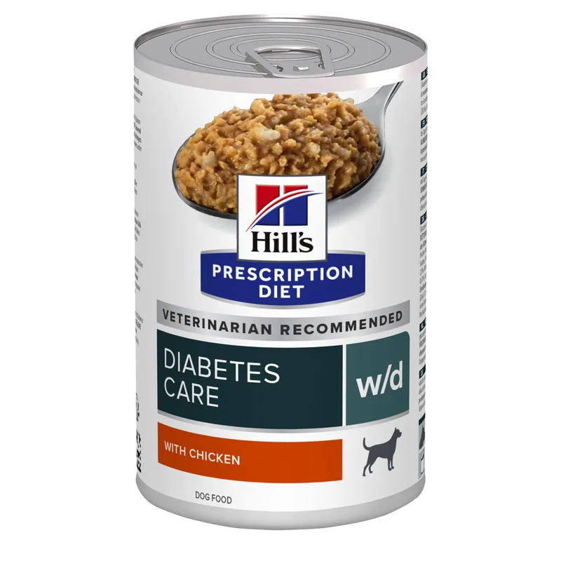 Sista dagarna - Prescription Diet w/d Diabetes Care Våtfoder till Hund - 12 st x 370 g