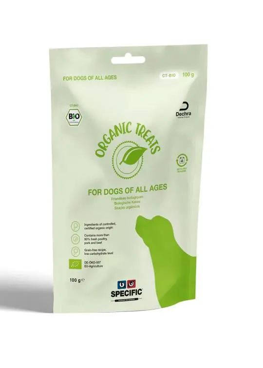 CT-BIO Organic Treats Hundgodis - 100 g - Spara nu