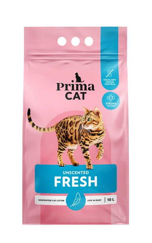 Kundfavorit | PrimaCat Fresh Unscented (10 l)