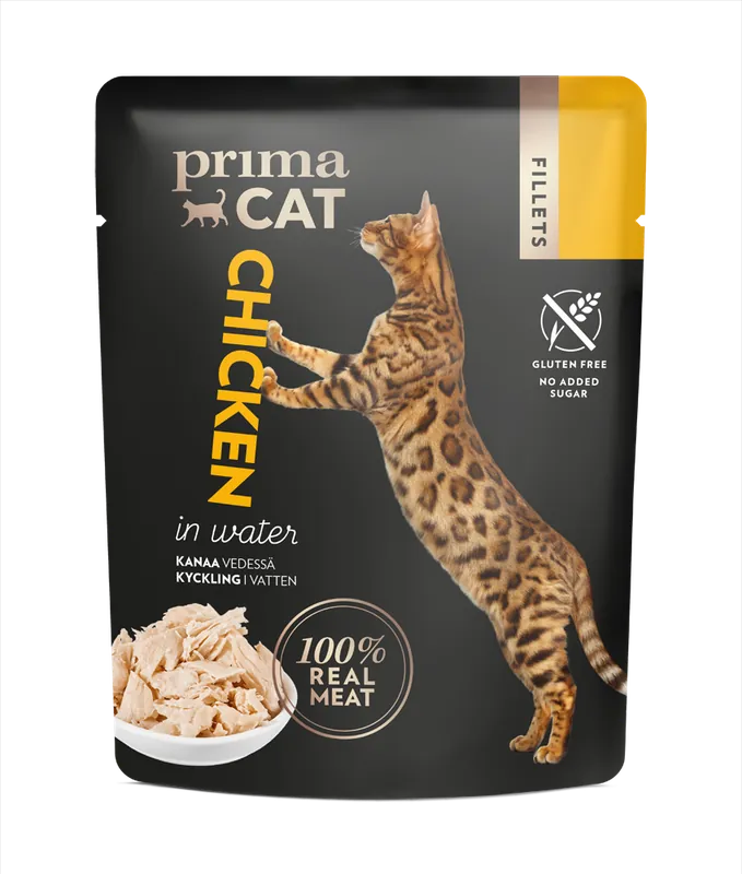 Favorit - Kattfoder Kycklingfiléer i Vatten - 24 x 50 g
