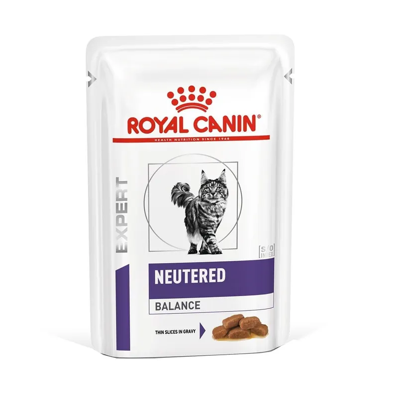 Royal Canin Veterinary Diets Cat Neutered Balance Gravy 12 x 85 g - Toppsäljare
