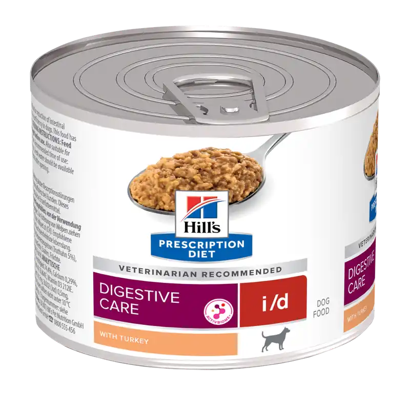 Tryggt köp - Prescription Diet i/d Digestive Care Våtfoder Hund Kalkon - 12 st x 200 g