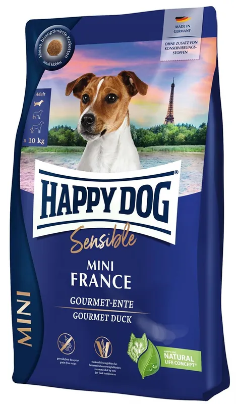 Happy Dog Sensible Mini Grain Free France 4 kg | Favorit hos kunderna