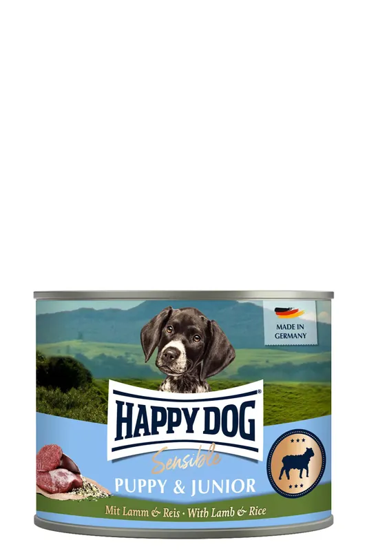 Sensible Puppy & Junior Lamm och Ris Våtfoder för hund - 6 x 200 g | Rabatter