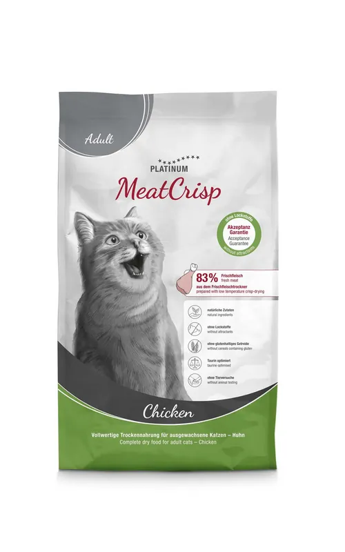 Direkt från fabriken - Cat MeatCrisp Adult Chicken Torrfoder - 3 kg