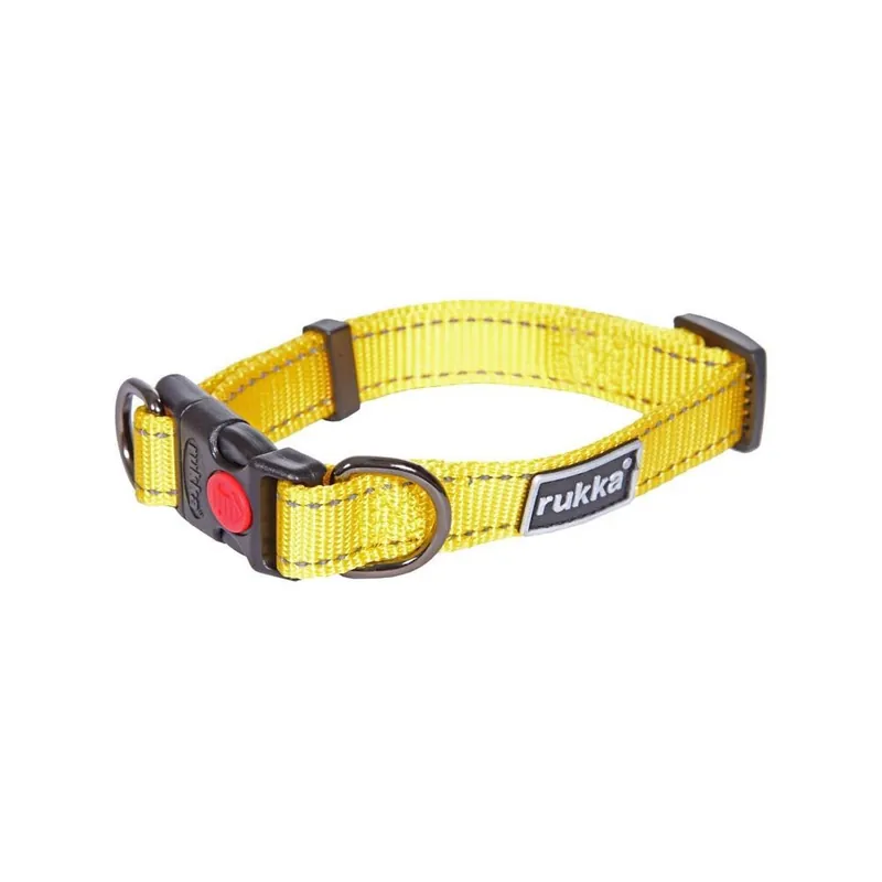 Rukka Bliss Polar Halsband Nylon Gul (1,5x20-30cm) | Rabatter