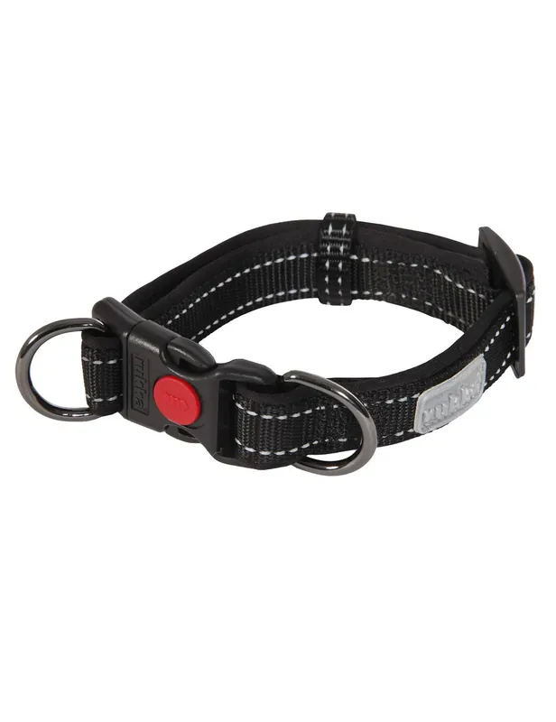 Solid Collar Hundhalsband - Svart / L - Fynd