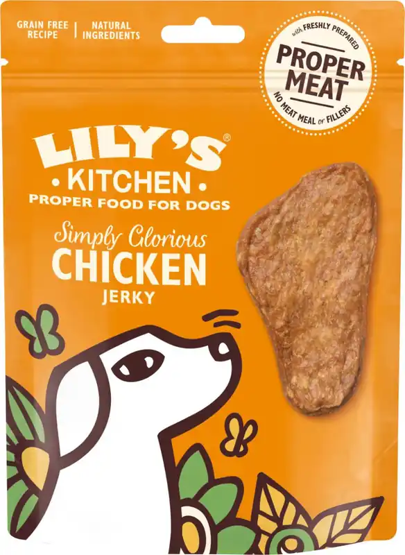 Erbjudande | Simply Glorious Chicken Jerky Hundgodis - 70 g