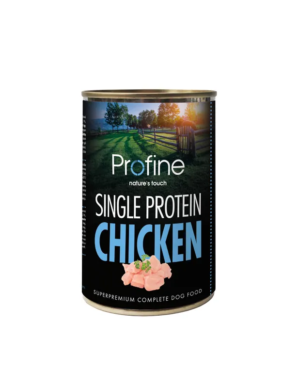 Single Protein Chicken Våtfoder till Hund - 6 x 400 g | Rabatt