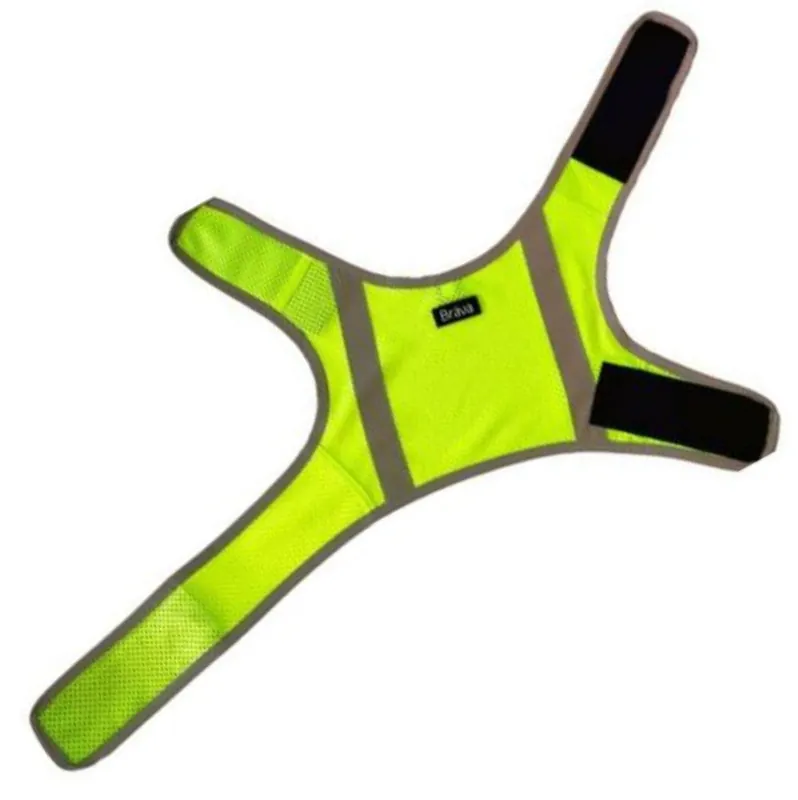 Nyinkommet - Atte Attention reflexväst till hund - Neongul / 3XL