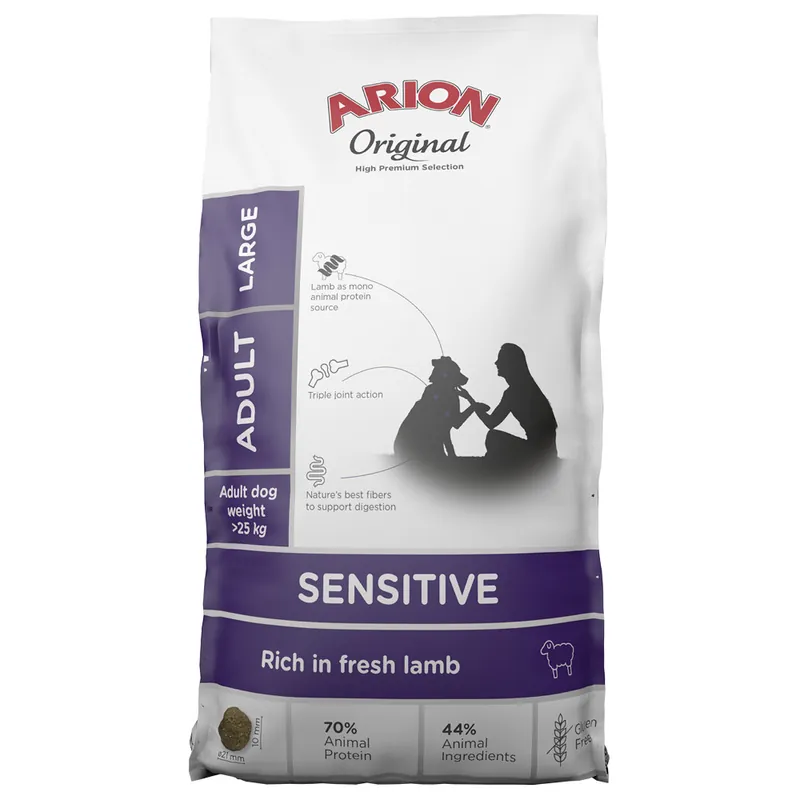 Original Sensitive Large Torrfoder för Hundar - 12 kg | Missa inte