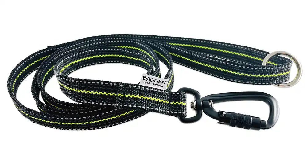 Fabrikspris - Hundkoppel Reflex/Antiglid - 1,9 m / Gul