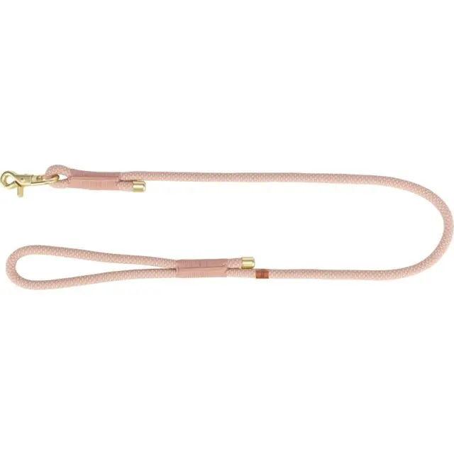 Fabrikspris | Koppel av rundvävt rep - XS-S / Rosa/ljusrosa