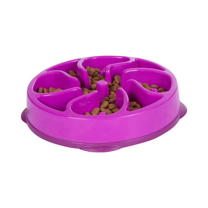Köp nu | Slowfeed Hundmatskål Lila - S