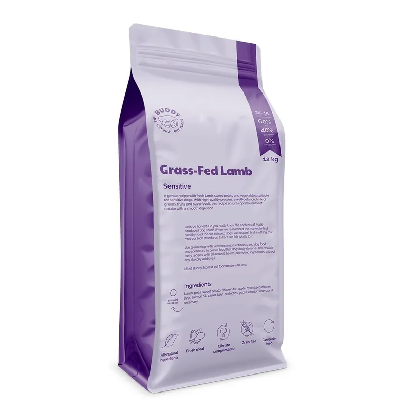 Specialerbjudande | Grass-Fed Lamb Torrfoder för Hund - 12 kg