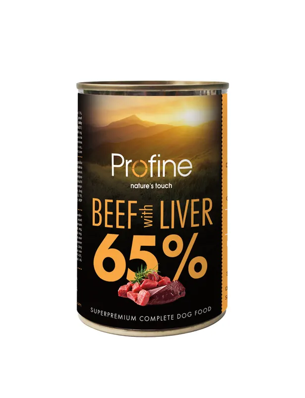 Beef & Liver Våtfoder till Hund - 6 x 400 g | Erbjudande