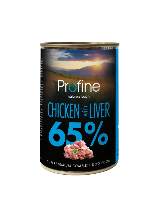 Chicken & Liver Våtfoder till Hund - 6 x 400 g - Handla online