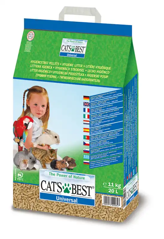 Smidig beställning | Universal kattströ - 11 kg/20 L