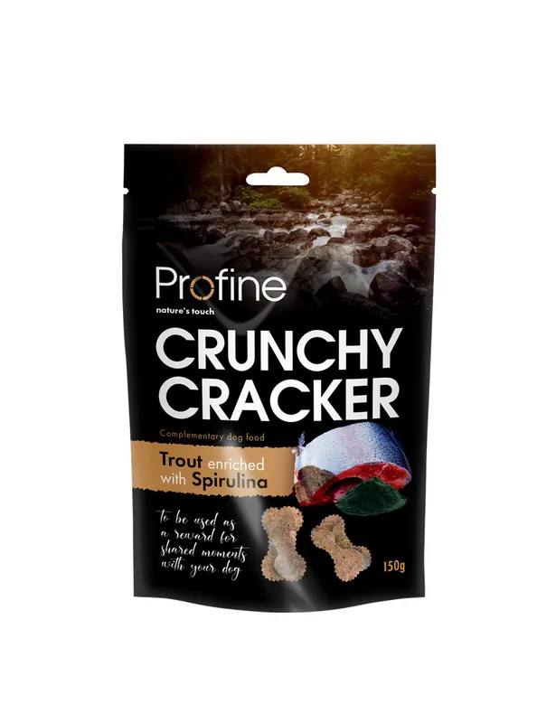 Fyndpris - Hundgodis Crunchy Forell & Spirulina - 150 g