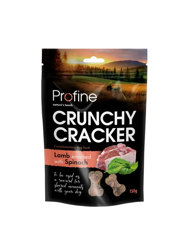 Sista dagarna - Hundgodis Crunchy Lamm & Spenat - 150 g