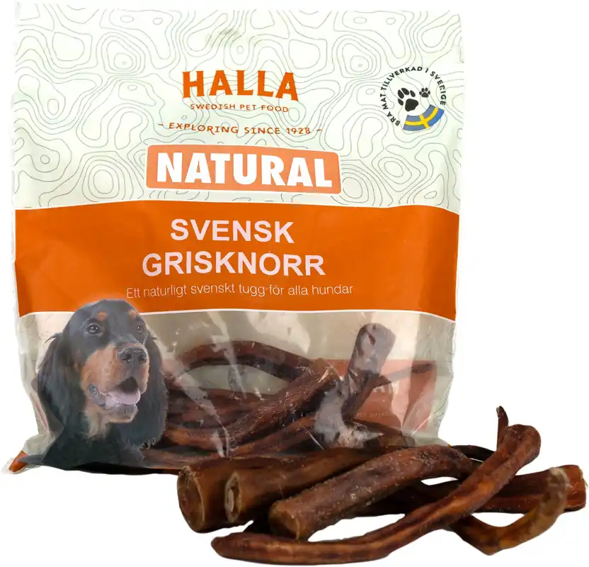 Svensk grisknorr hundgodis - 180 g | Begränsat lager
