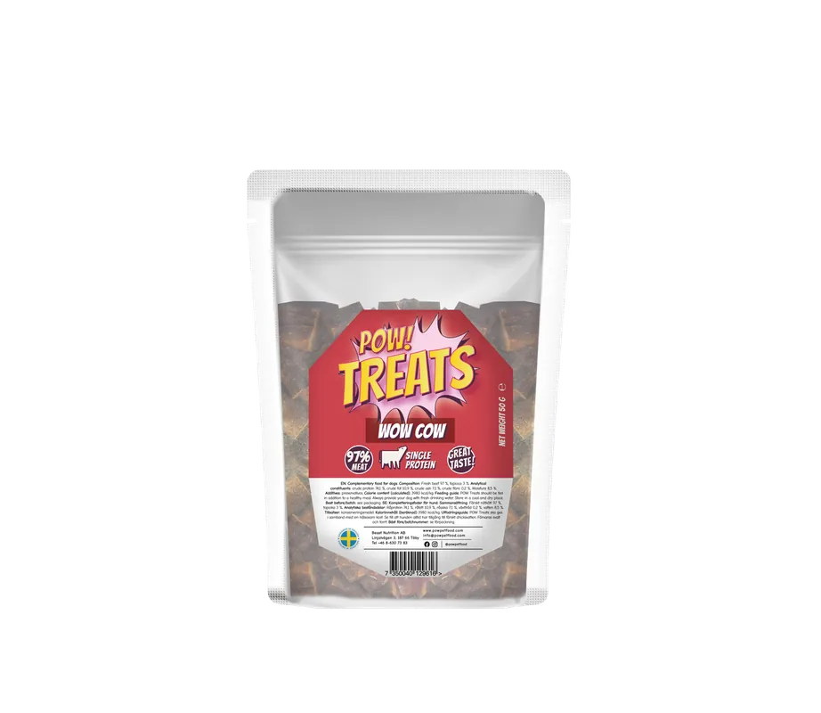 Favorit hos kunderna | Hundgodis Wow Cow - 50 g
