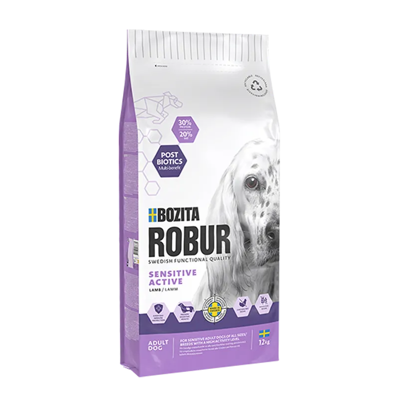 Smidig beställning - Sensitive Active Lamb hundfoder - 12 kg
