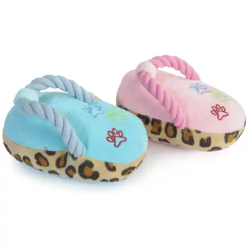 Rabatt - Flipflop med pip Hundleksak - 15 cm