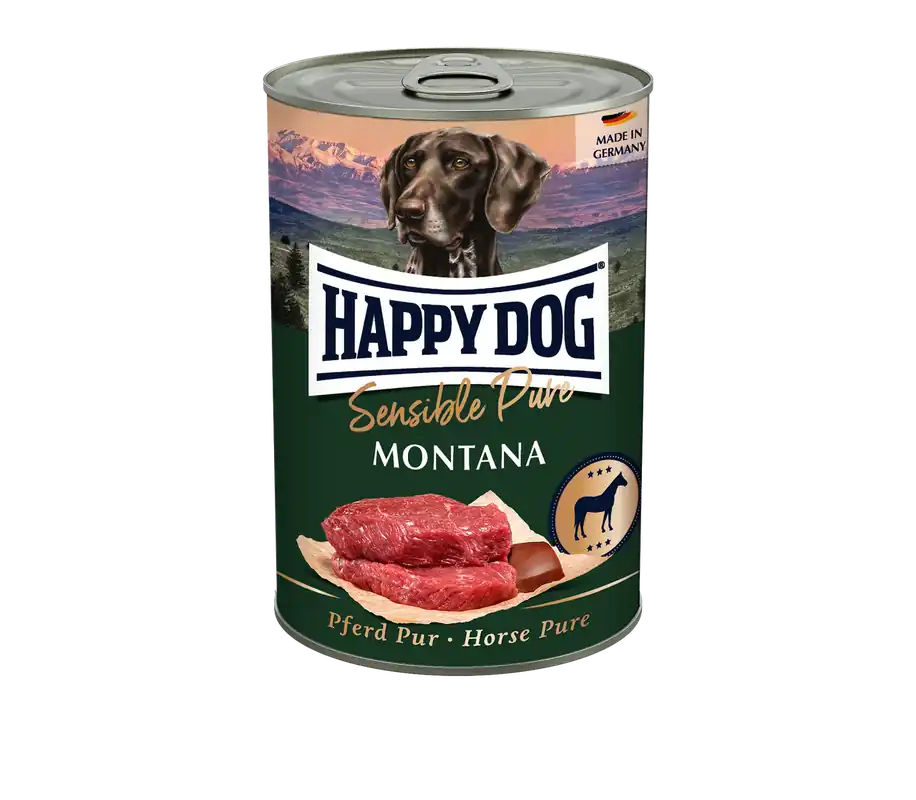 Precis tillagt | Puré Grain Free Häst för hund - 6 st x 400 g