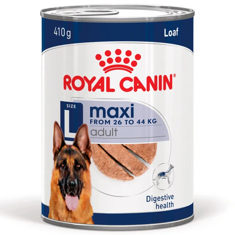 Toppkvalitet | Maxi Adult Loaf Can Våtfoder till Stora Hundar - 12 x 410 g